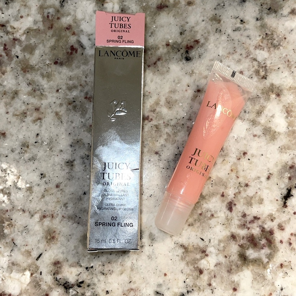NIB Lancôme Juicy Tubes lip gloss in Spring Fling